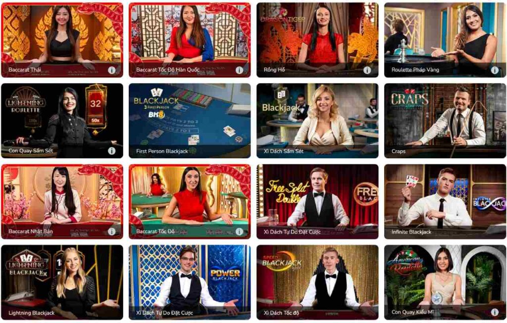 BK8 Kho Tro Choi Casino